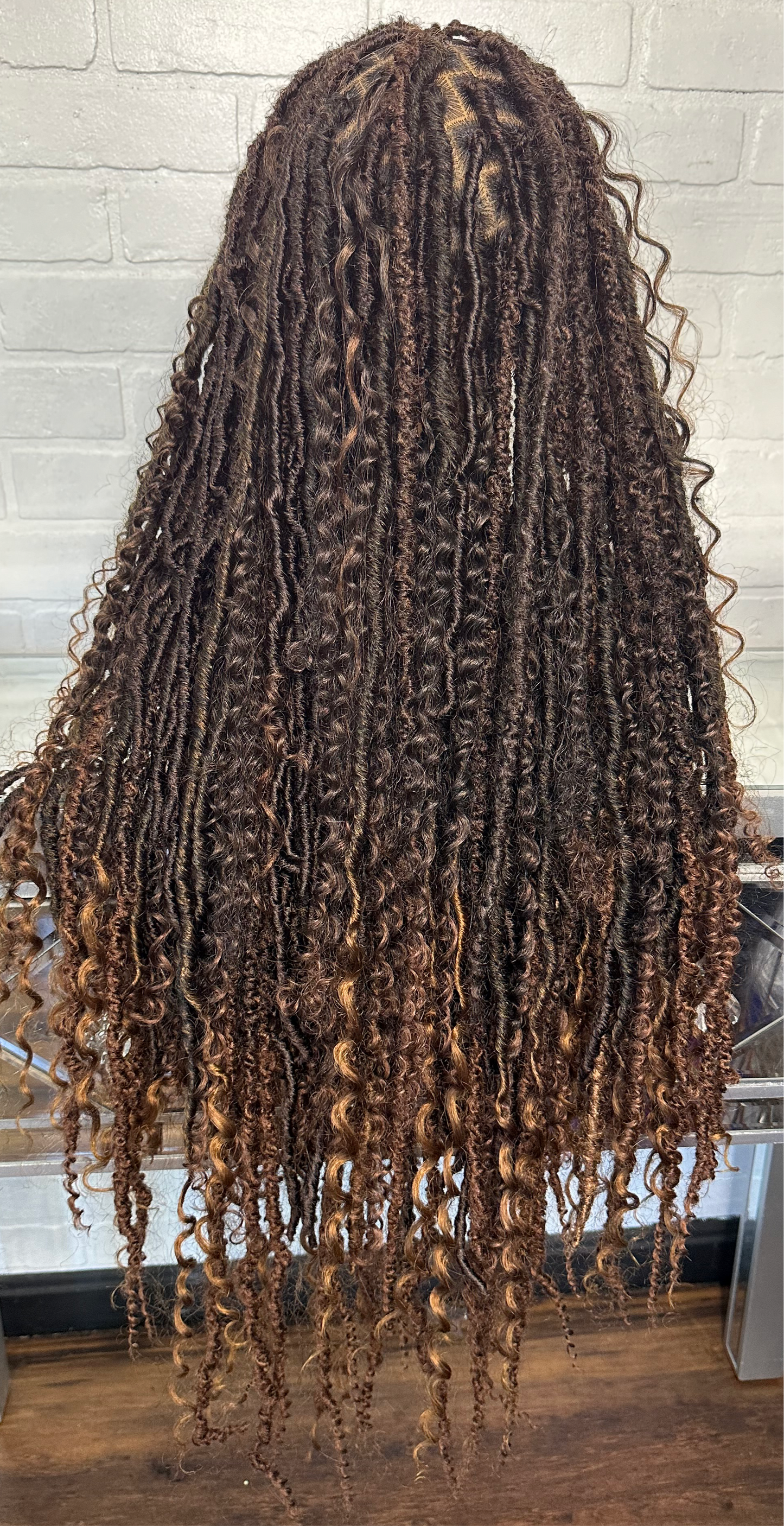 Synthetic Goddess Loc Wig Unit